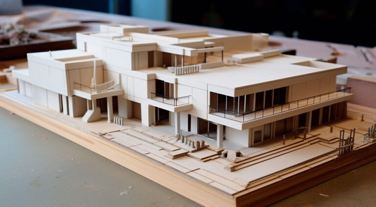maqueta de polipropileno