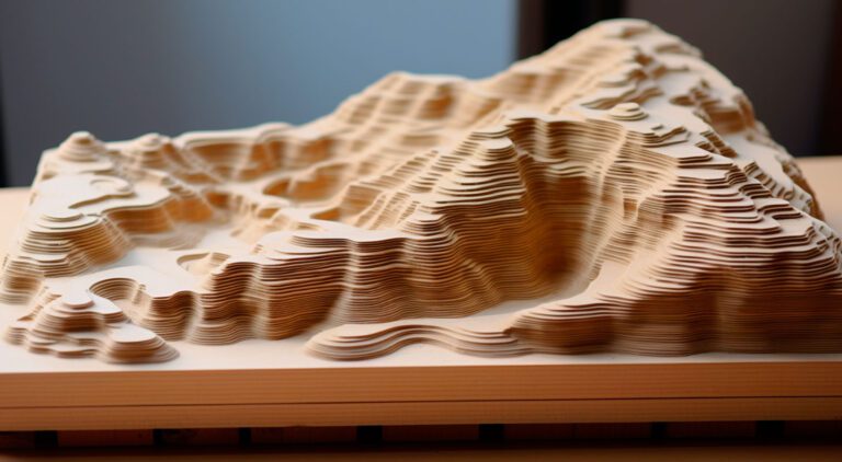 maqueta topográfica