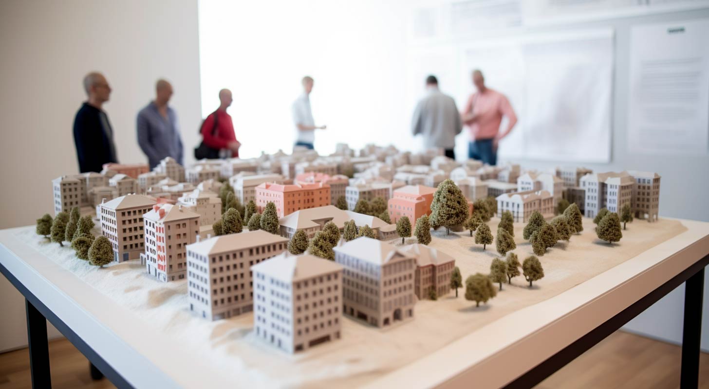 Entrega de maqueta arquitectónica