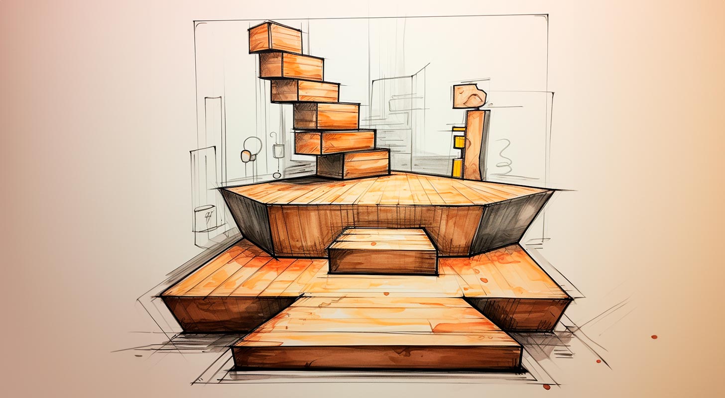 maqueta de tecnología planificación