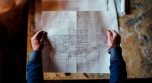 Planos de arquitectura antiguos
