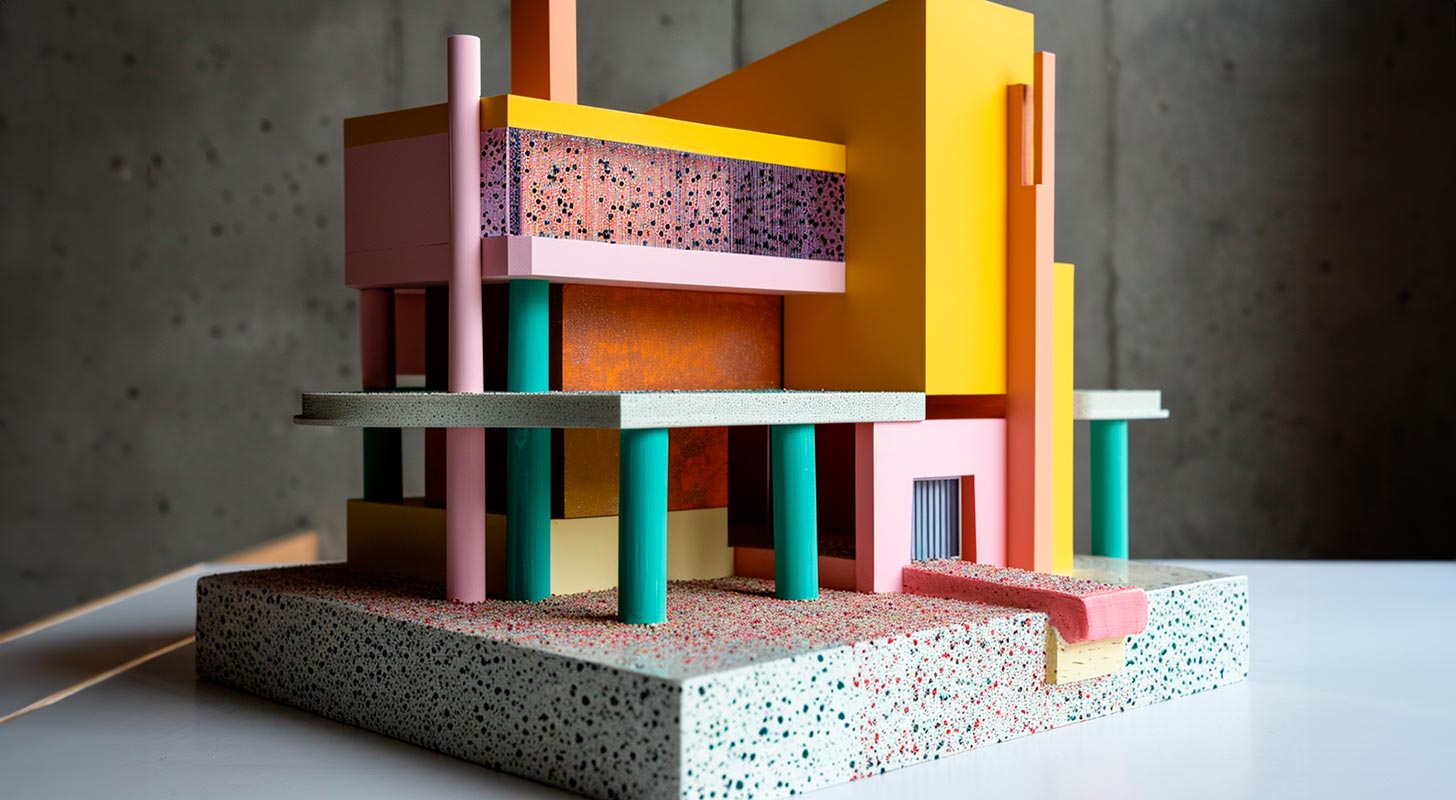 Maqueta conceptual casa de fantasía