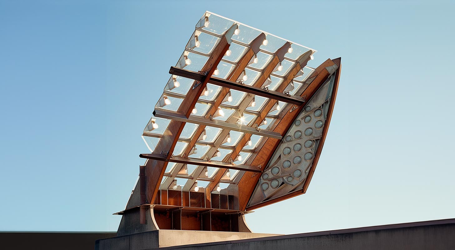 Maqueta de diseño de cubierta experimental