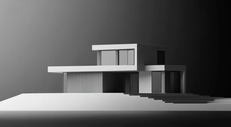 Maqueta de arquitectura