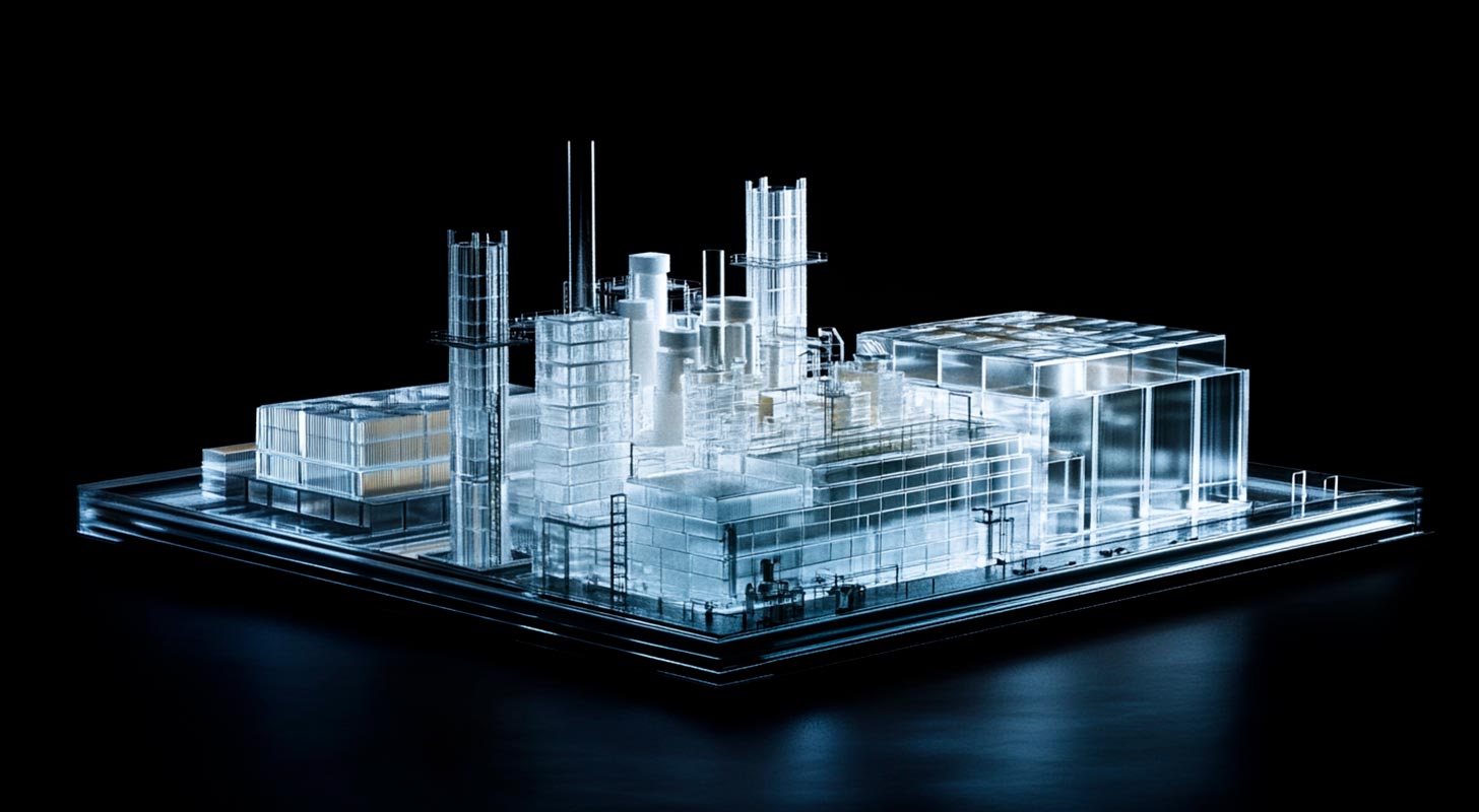 Maqueta Interactiva industrial