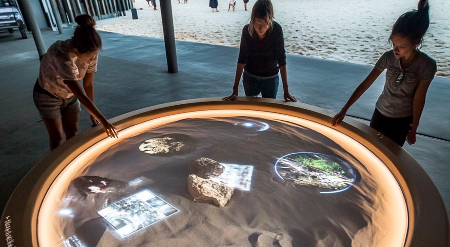 Maqueta Interactiva con arena