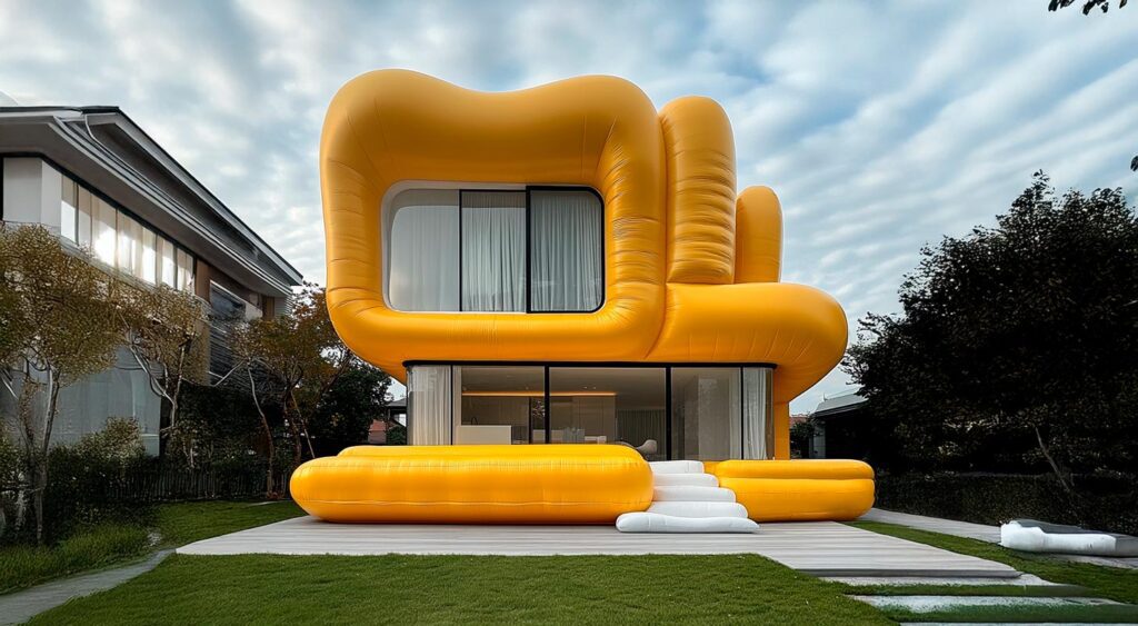 Ia en arquitectura - casa acolchada