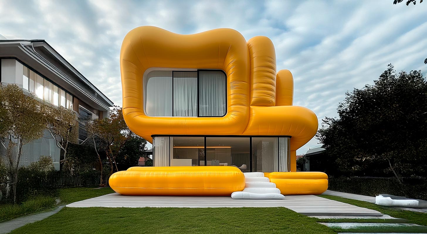 Ia en arquitectura - casa acolchada