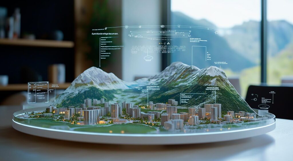 Maqueta interactiva con inteligencia artificial