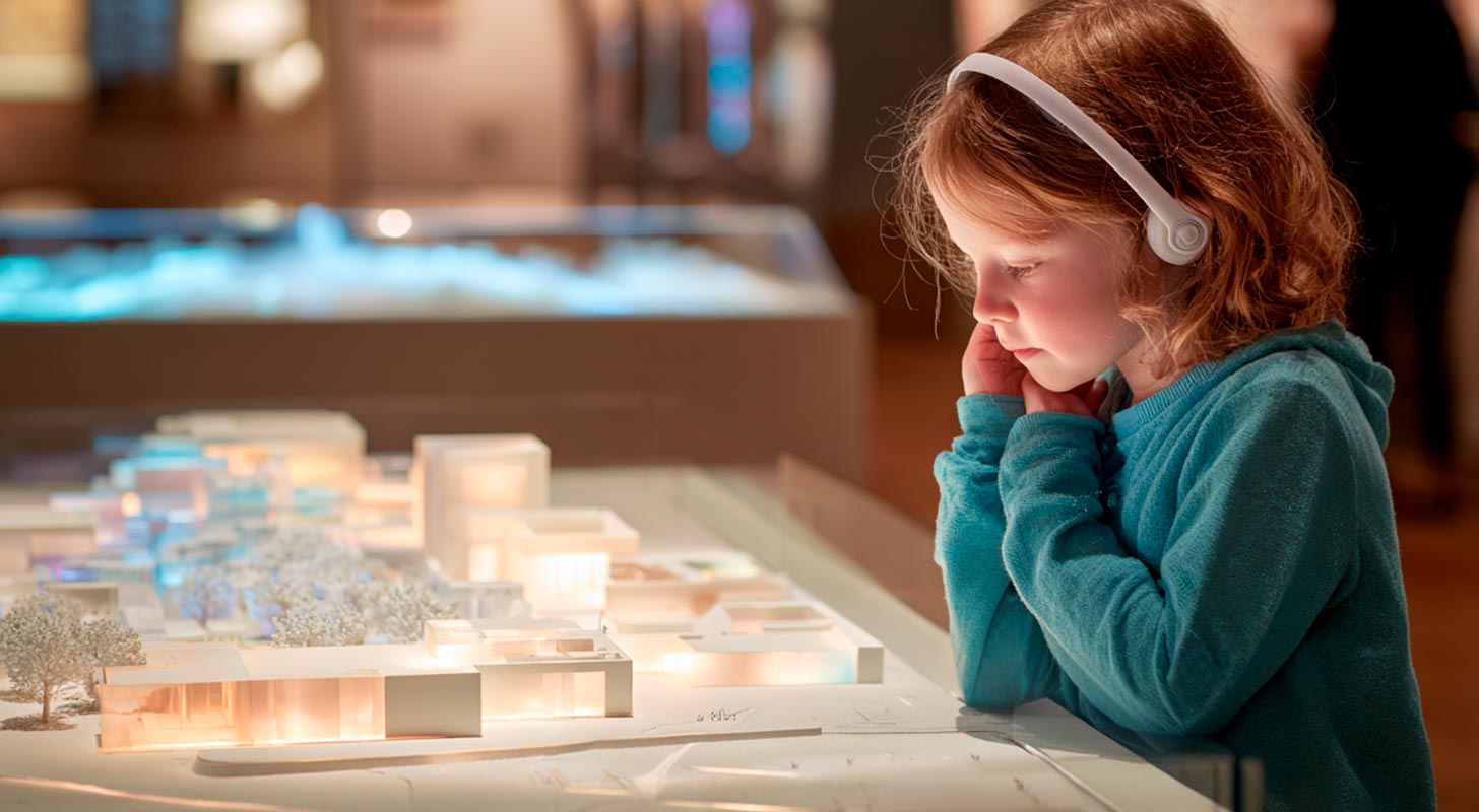 Maqueta interactiva con sonido integrado