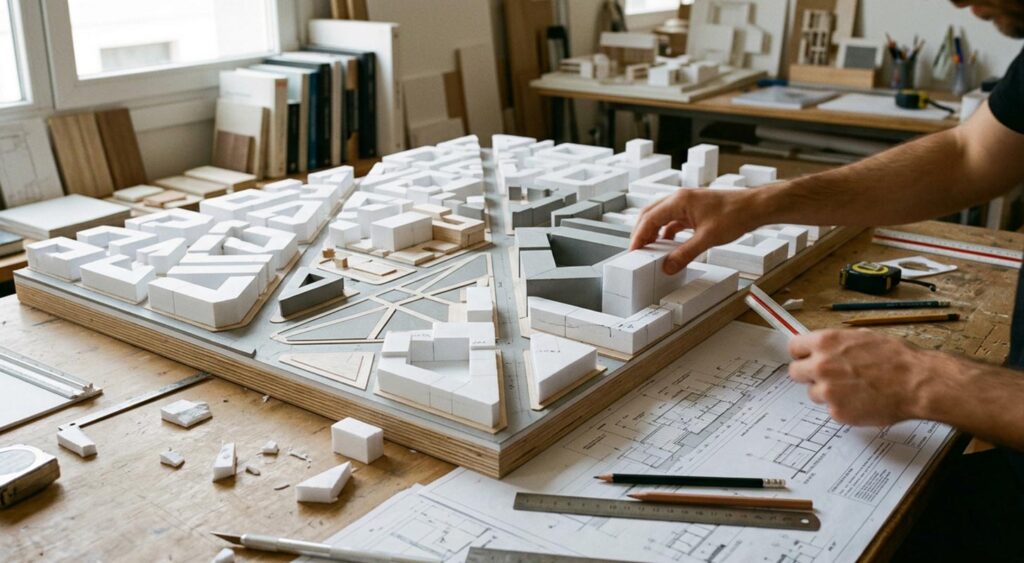 Maqueta urbanística