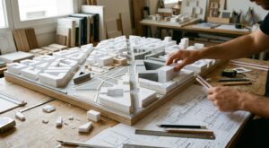 Maqueta urbanística