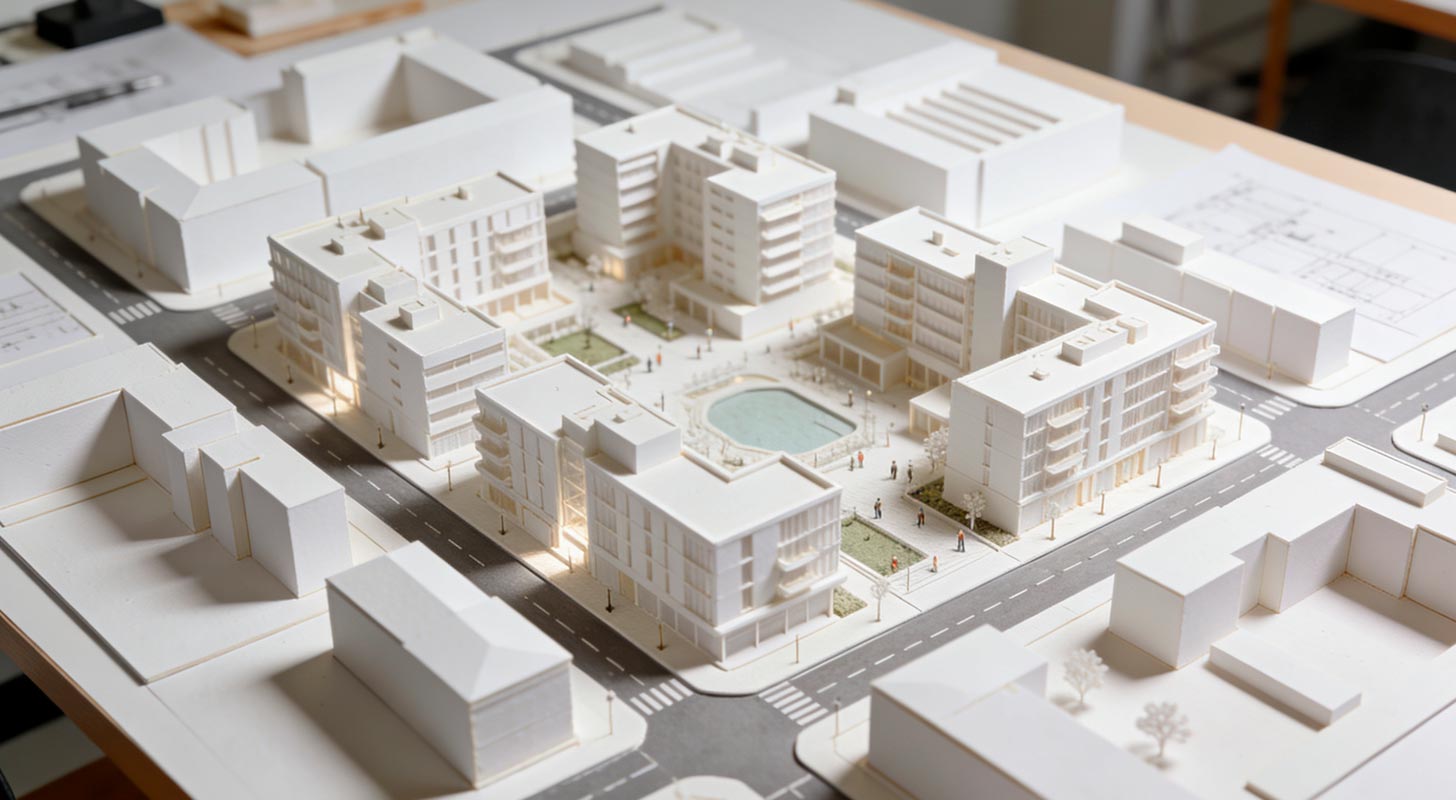Maqueta urbanística