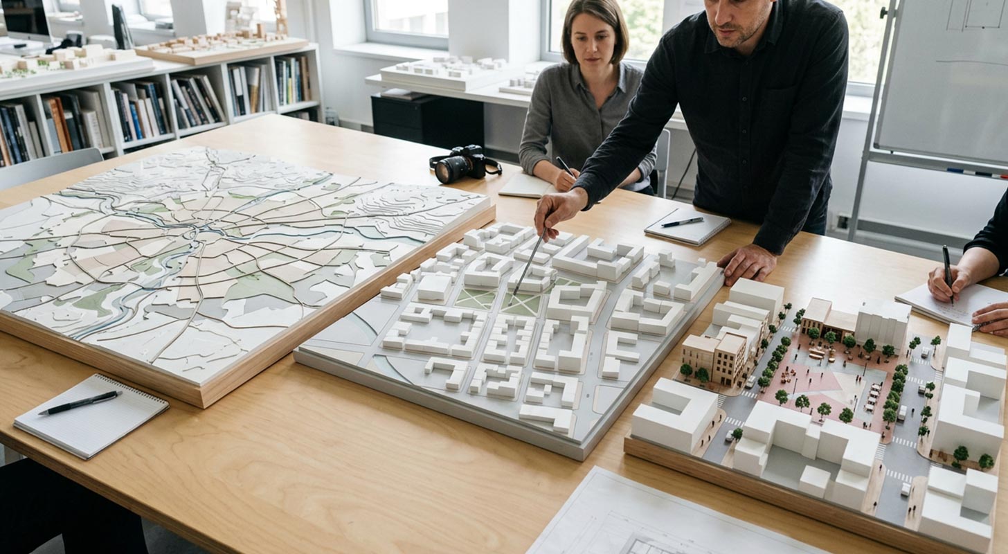 Maqueta urbanística