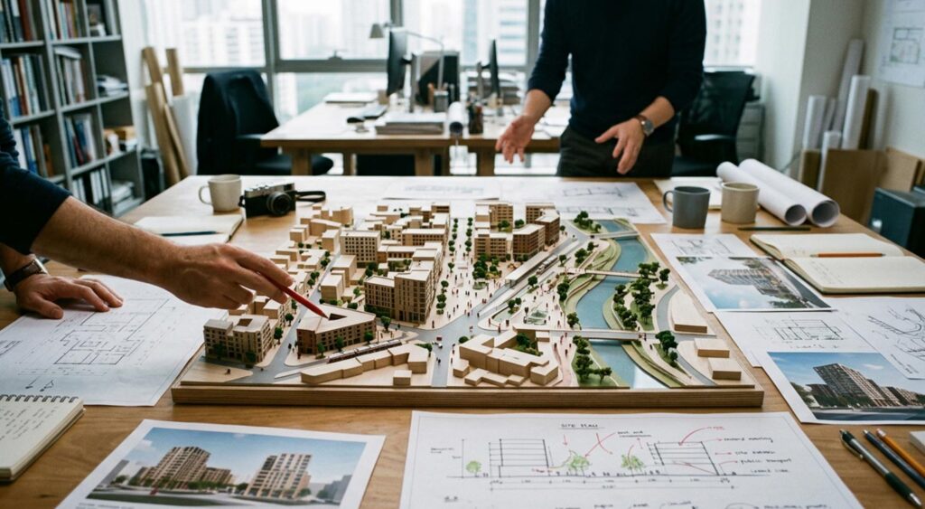 Maqueta urbanística