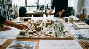 Maqueta urbanística